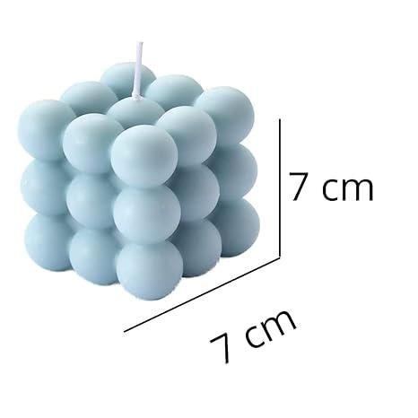 Arwan Aroma's Soy Wax Scented Bubble Cube Candle (Pack of 2)